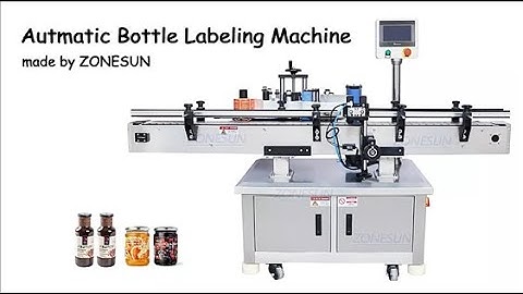 How To Use ZS-TB260R Automatic Round Bottle Labeling Machine