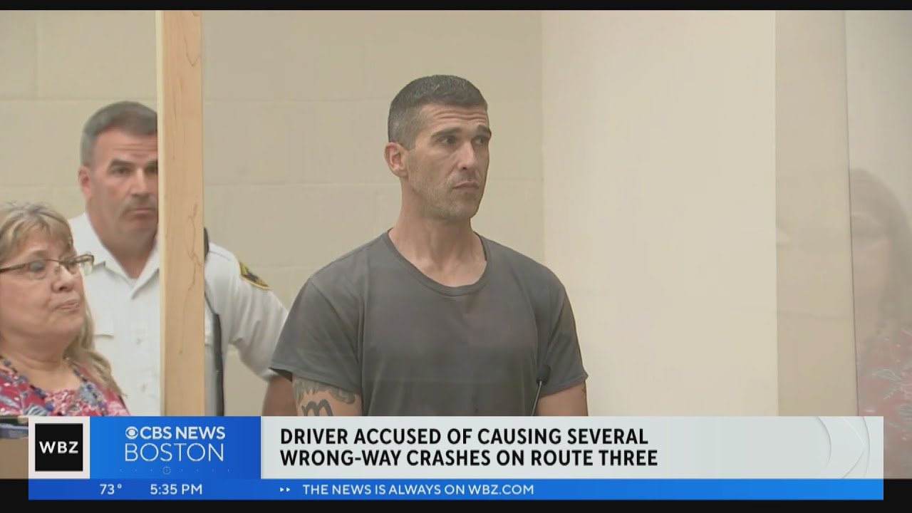 Wrong-way driver accused of causing several Route 3 crashes pleads not ...