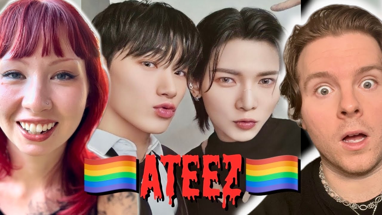 Я заставил ее отреагировать на самые гейские моменты ATEEZ