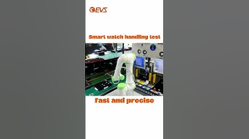Smartwatch Transport Test by Collaborative Robot #collaborativerobots #loadingandunloadingrobot