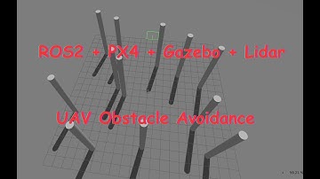 Obstacle Avoidance Drone | PX4 + ROS 2 + Gazebo + Lidar |