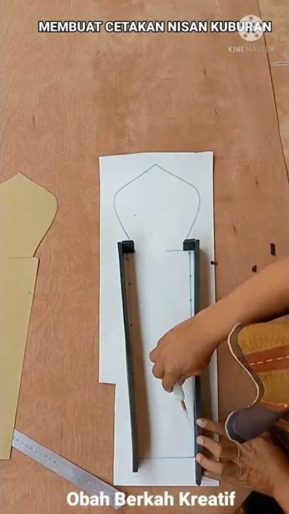 CARA MEMBUAT CETAKAN NISAN DARI SPON
