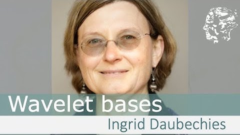 Ingrid Daubechies: Wavelet bases: roots, surprises and applications