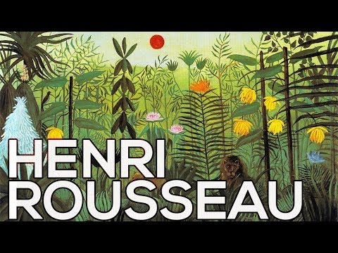 Henri Rousseau: A collection of 140 paintings (HD)