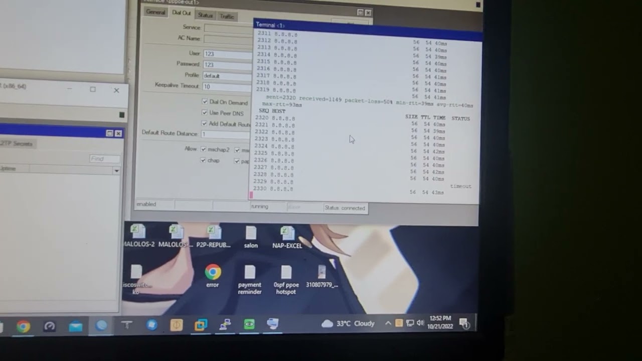 mikrotik ospf autofailover