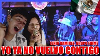 CHILENOS REACCIONAN A Yo Ya No Vuelvo Contigo - (Video Oficial) - Lenin Ramirez ft. Grupo Firme