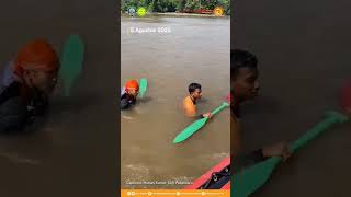 Sdanan Bocor Tim Sar Evakuasi Peserta Lomba Pacu Sdanan quickresponsesar