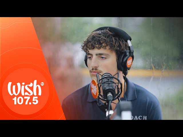 Benson Boone performs In The Stars LIVE on Wish 107.5 Bus class=