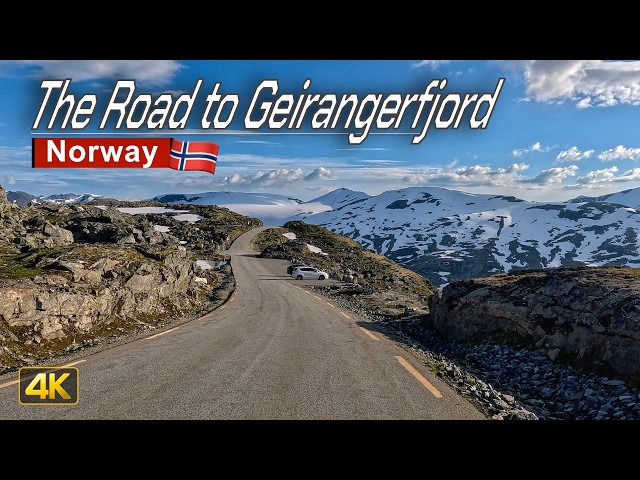 This Road Leads to Geirangerfjord 🇳🇴 | Gamle Strynefjellsvegen Gravel Road & Geiranger Skywalk