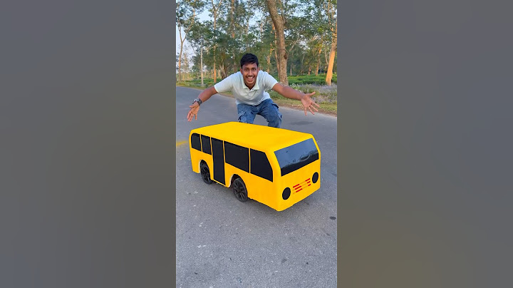 Finally Big Size RC Bus Banadya 😍