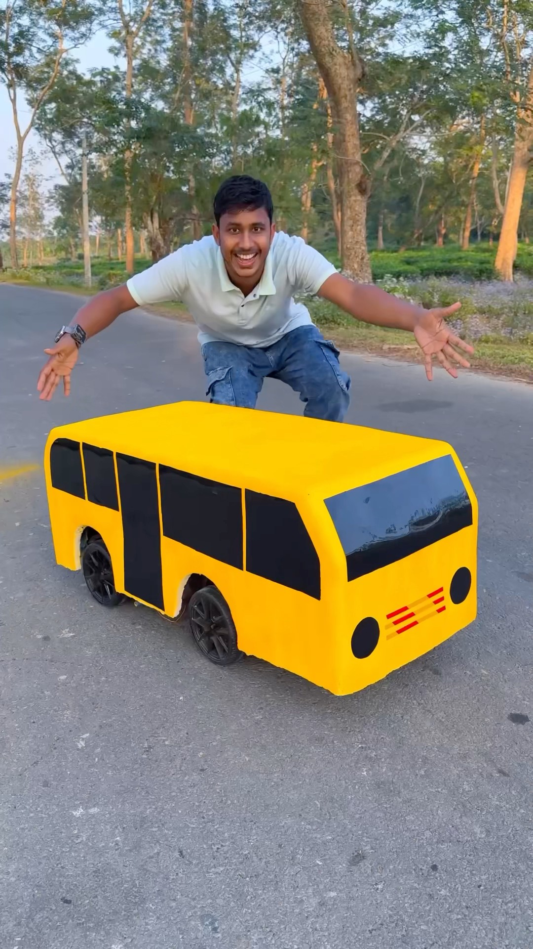 Finally Big Size RC Bus Banadya ?