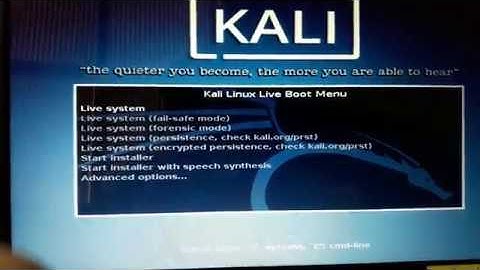 How to Fix Detect And Mount CD ROM Install Kali Linux method 1