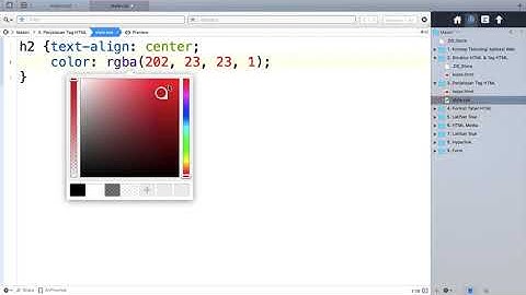 Style dalam HTML - CSS - Pemrograman Web & Perangkat Bergerak XI RPL