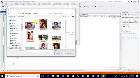 Create Image gallery in Windows Form c# code link given in description box