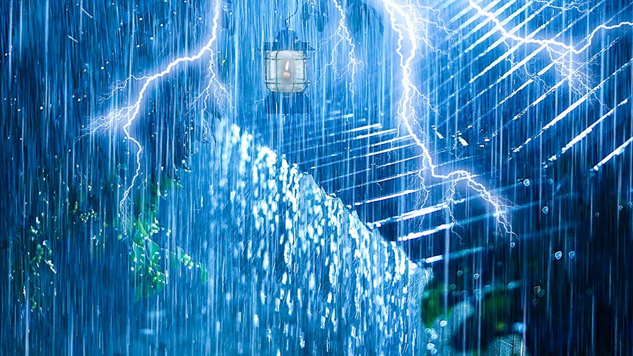 All You Need to Fall Asleep Fast, the Sound of Heavy Rain on a Tin Roof ...