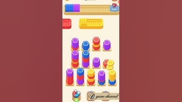 pencil stack color sort 😉😉 gameplay // l game channel // android & ios game 4421 #mobilegame #shorts
