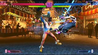 LILY VS JURI  in Street Fighter 6 on Nintendo Switch 2