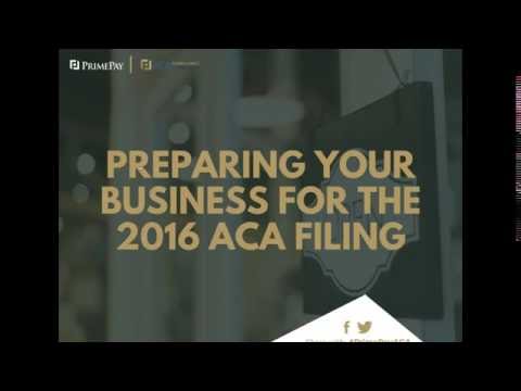 #PrimePayACA: Preparing Your Business for the 2016 ACA Filing