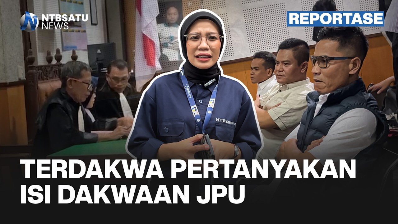 Sidang Perdana Tiga Terdakwa Kasus Dana Siluman DPRD NTB