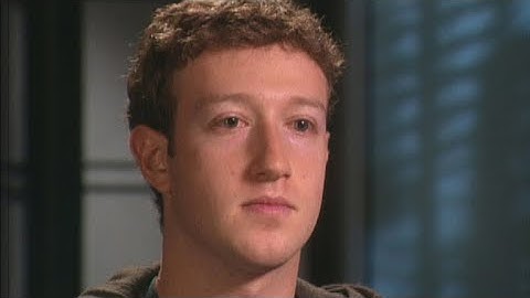 A young Mark Zuckerberg