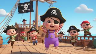 🎵 Pirate Treasure Song | kids nursery rhymes | Baby Song, Fun Pirate Adventure 🏴‍☠️💰