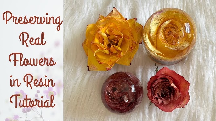 How to Seal Flowers for Resin