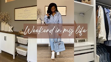 WEEKEND VLOG I Cleaning Motivation, Running Errands, Early Christmas Gift, & More