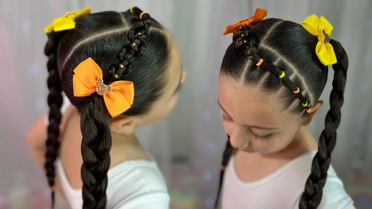 Idea de peinado para la escuela 💫😍