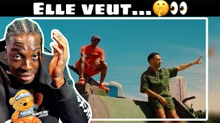 American Reaction To Heuss L'Enfoiré - Mélanine ft. Werenoi (Clip Officiel)