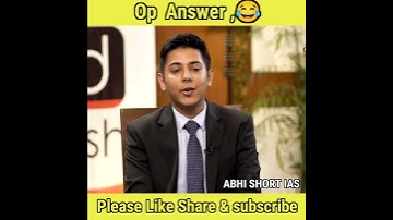 OP Answers 😅UPSCEXPERT #upscinterview #hindiinterviewEXPERT | IAS  || UPSC Interview