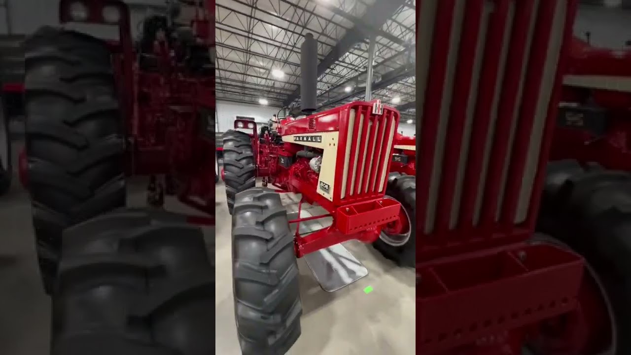 1964 Farmall 806 MFWD With 1700 Hours Selling On Mecam Gone Farmin Moline Illinois