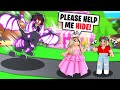 We Helped This Runaway *PRINCESS* Escape Her EVIL STEPMOM! Adopt Me Roleplay (Roblox Adopt Me)