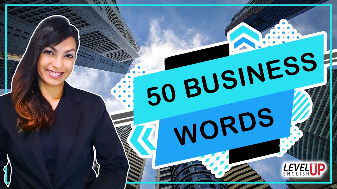 ⁣Business vocabulary list with meaning | Learn 50 business words in 10 minutes