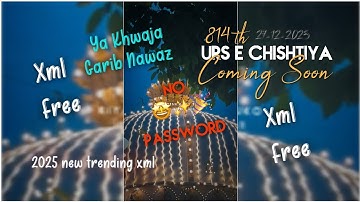 Khawaja Garib Nawaz🙌🔥:-Video Editing Tutorial Alight Motion//Khawja Garib Nawaz ||XML Video Editing