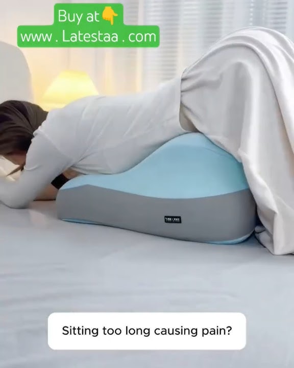 Bantal Baji Ergonomis Busa Memori untuk Wanita | Penopang Punggung & Pinggul Terbaik untuk Digunakan di Tempat Tidur