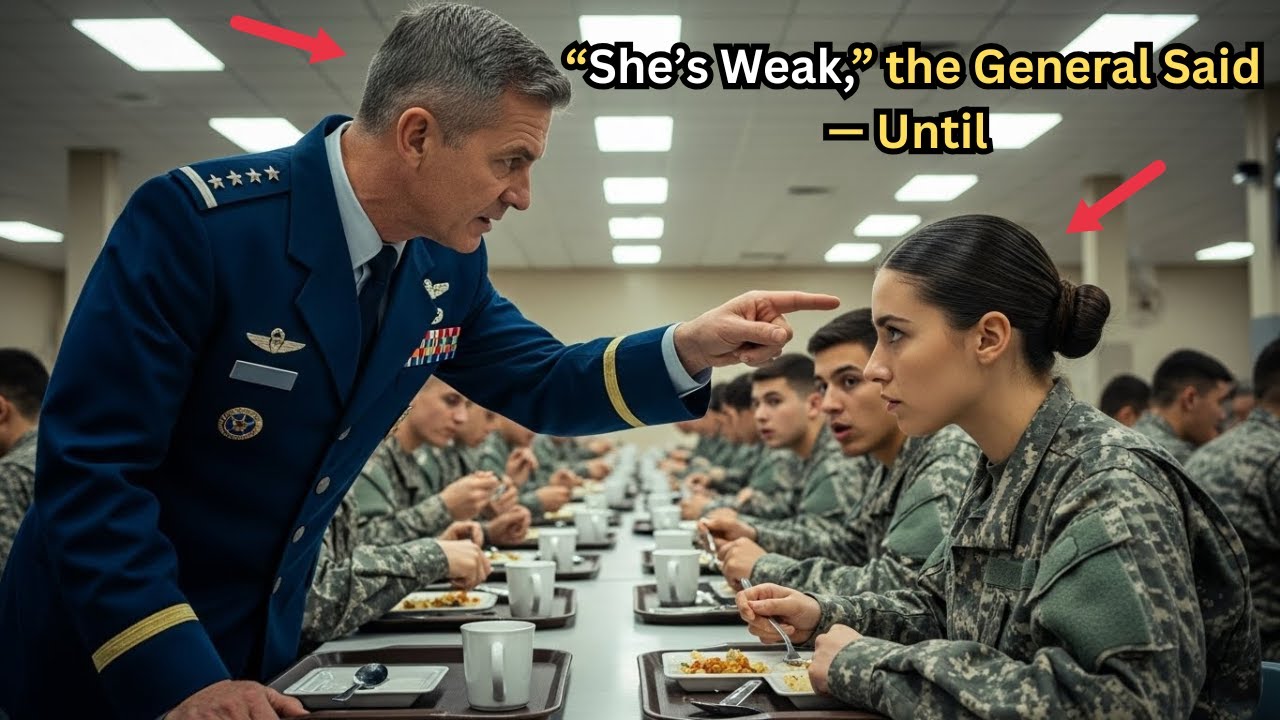 «Она слаба», — сказал генерал, пока она не сбросила его за 5 секунд.