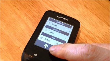 How To Follow A Route On A Garmin Edge 510