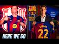 LIVE TOOS WAALI RASMI BARCELONA SI RASM AH UQAADATAY ANTONY GORDON HERE WE GO FABRIZIO 