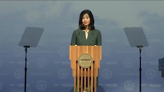 Boston Mayor Michelle Wu critiques Trump in State of the City speech