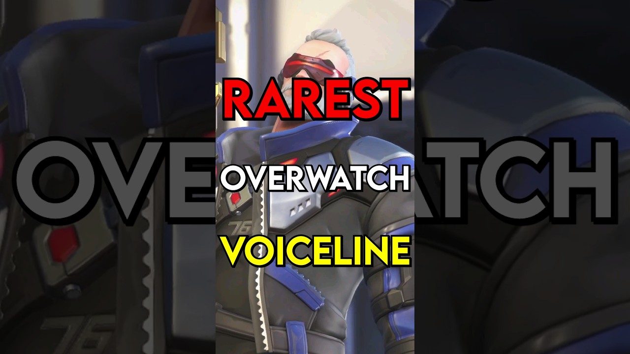 This RARE Overwatch VOICELINE Has 1% CHANCE Of Appearing #shorts #overwatch #overwatch2 #ow2 #ow