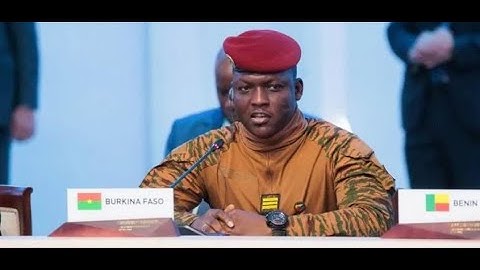1er sommet des Chefs d’֧État des pays membres de l’AES: discours du Capitaine Ibrahim Traoré