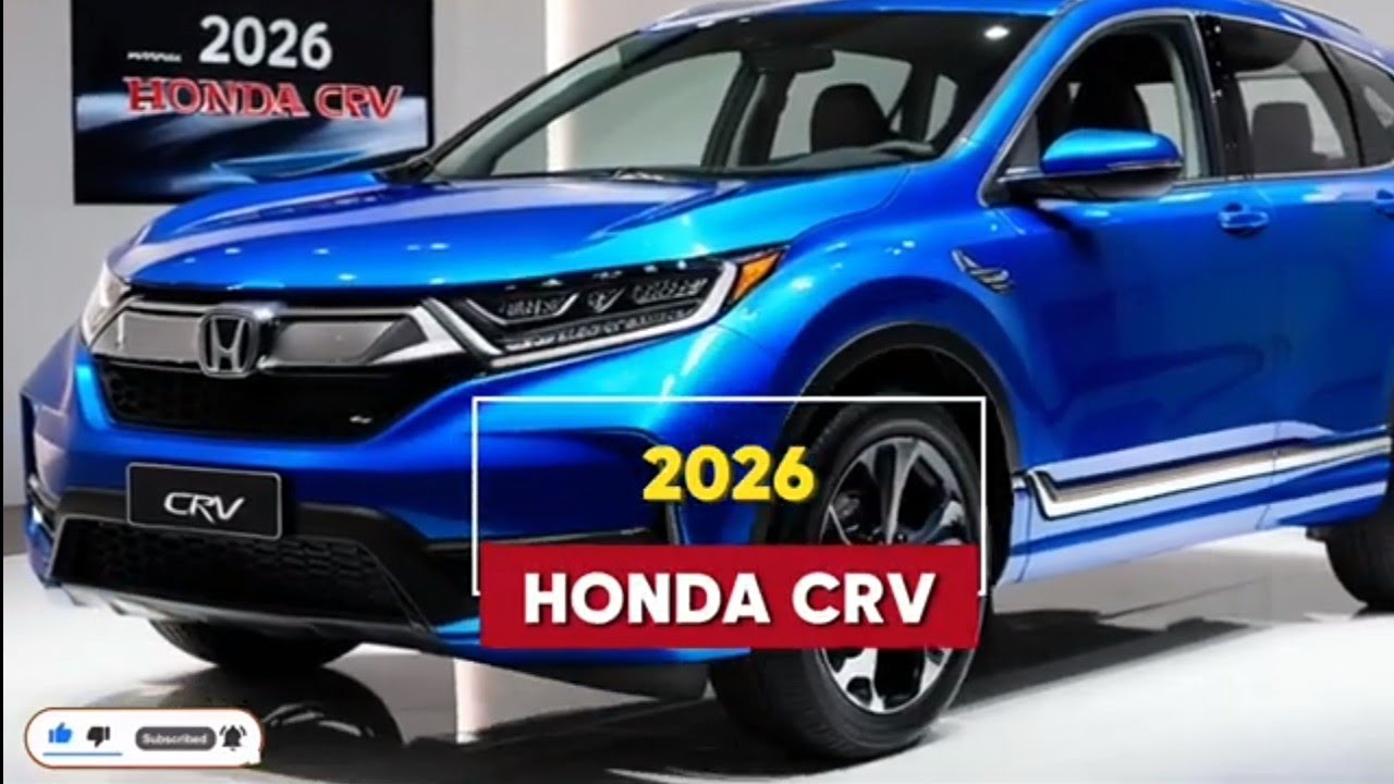 “2026 Honda CR-V Reveal! 🔥 Game-Changing Upgrades You NEED to See