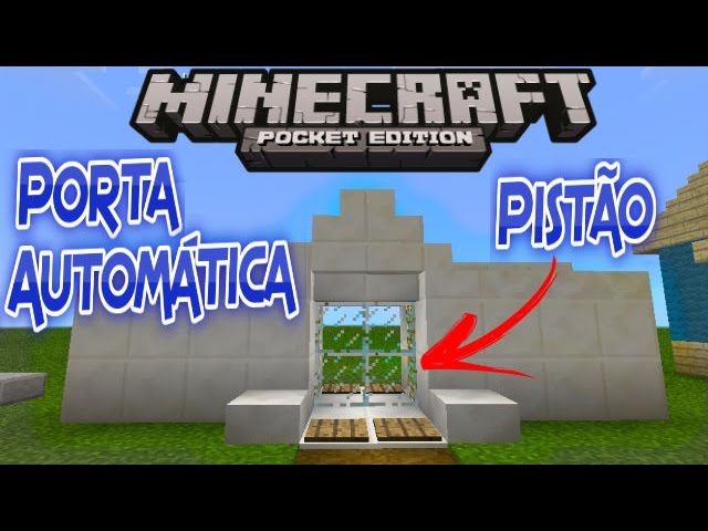 ⭐️Como fazer Plantação Automática Minecraft PE/PC/PS4/Xbox 