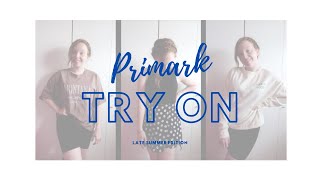 Primark Shopping Haul Try On // Late Summer Edition