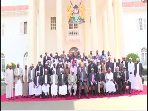 Muslim leaders back President Uhuru Kenyattas re election