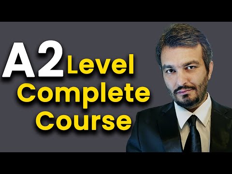 A2 Level Complete English Course Full English Course For Pre Intermediate Students 
