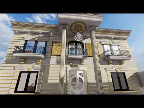 تصميم واجهه قياس 15متر 