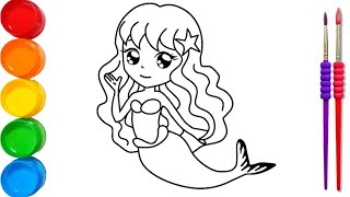 How To Draw Ariel The Little Mermaid