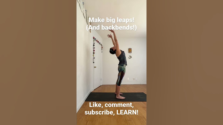 How to do a BACKBEND WITHOUT BEING FLEXIBLE #yoga