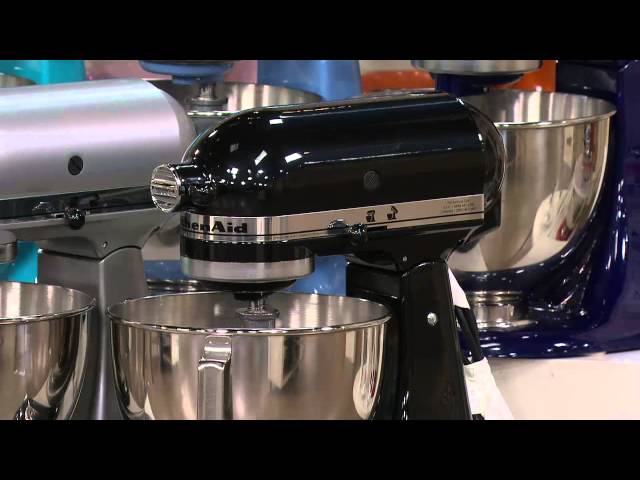 KitchenAid Deluxe 4.5 Quart Tilt-Head Stand Mixer, Cobalt Blue